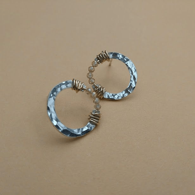 Cirkel oorstekers zirconia