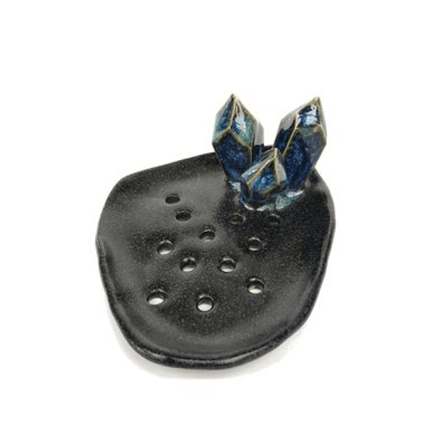 Zeepbakje blauw 01