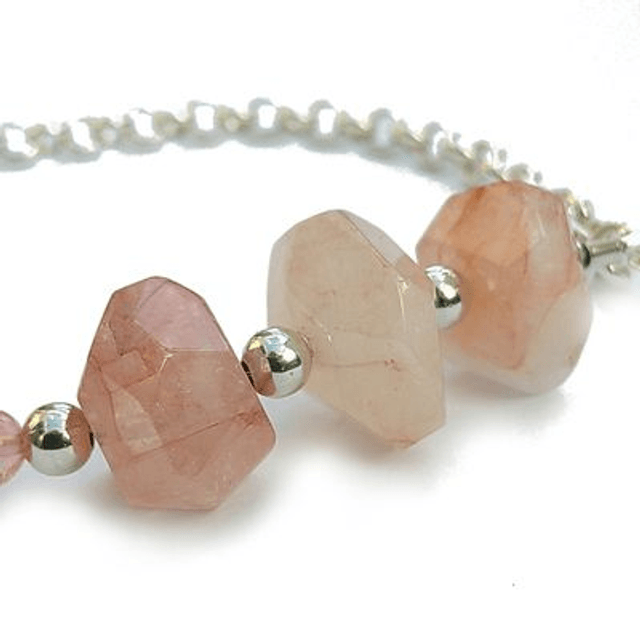 Armband zilver met azeztuliet