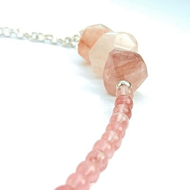 Armband zilver met azeztuliet