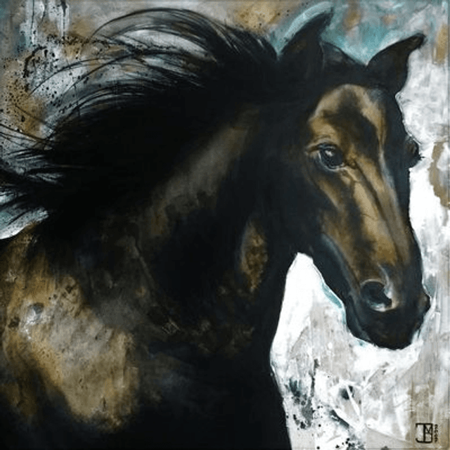 Fries paard