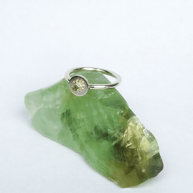 Peridoot ring